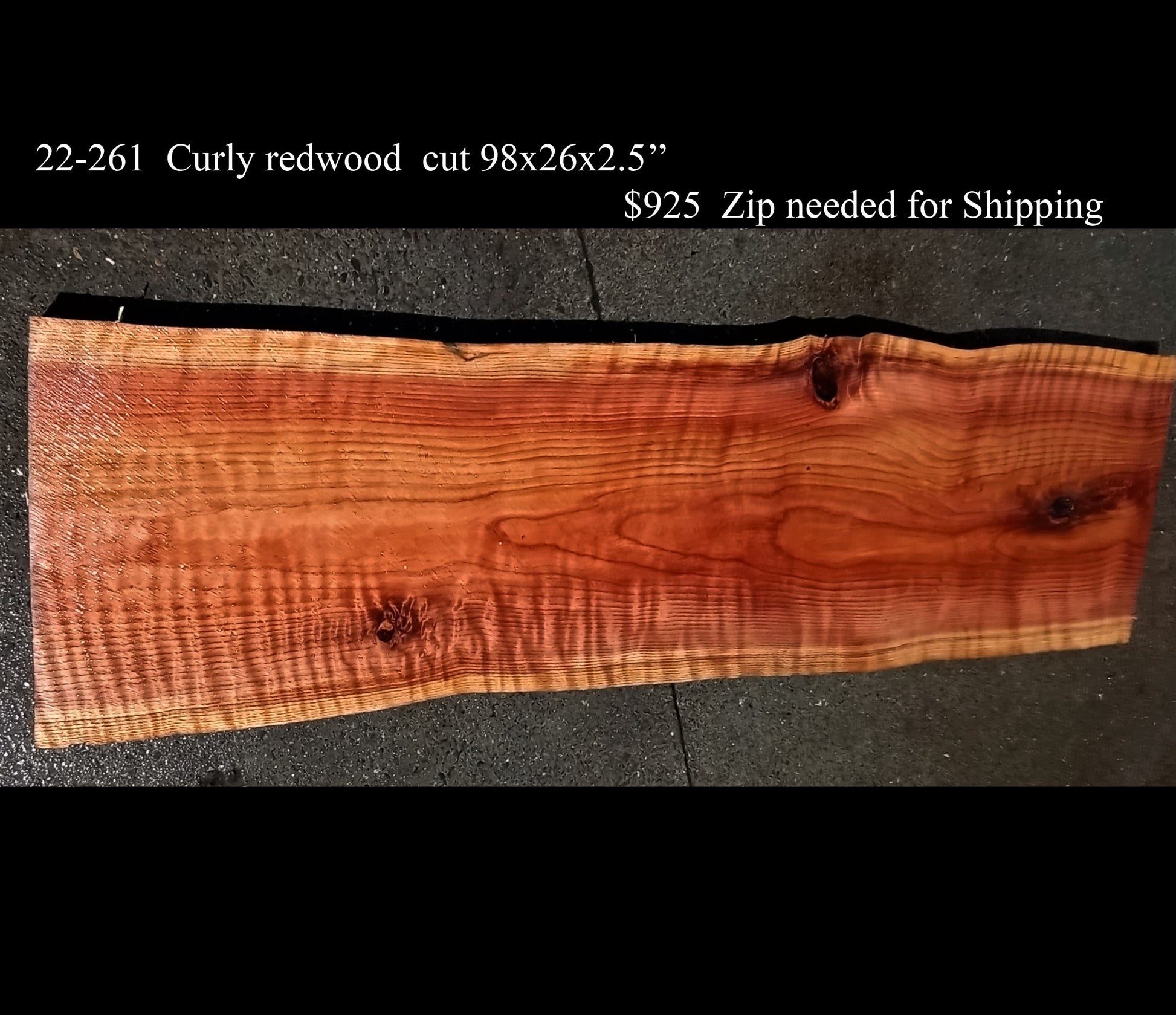 Curly redwood, Counter or bar top, river table, DIT wood crafts