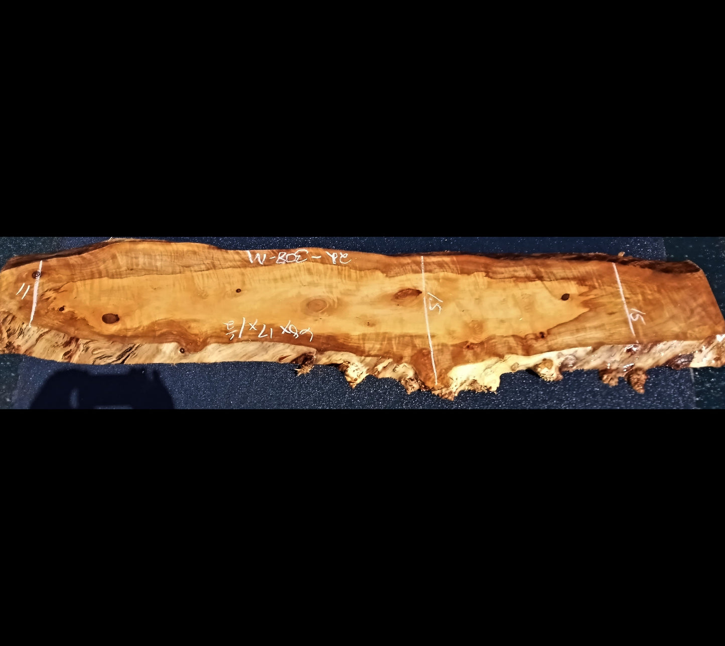 Live edge slabs | maple burl | River table, resin slab | 22-308