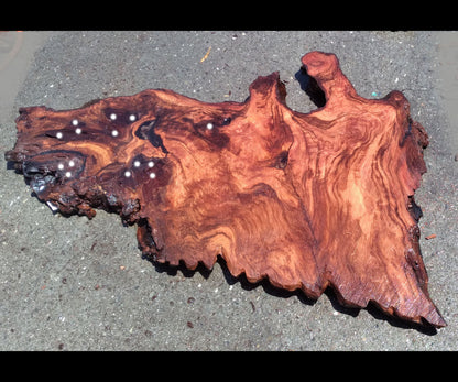 Live edge slab | redwood burl | river table | DIY crafts | 22-533