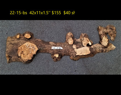 epoxy river ideas | maple burl | live edge slab | DIT crafts | 22-15-bs