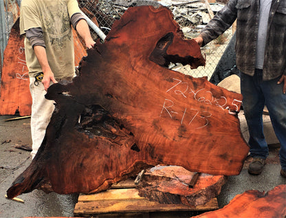 live edge redwood | headboard | burl tabler | DIY wood | r-173