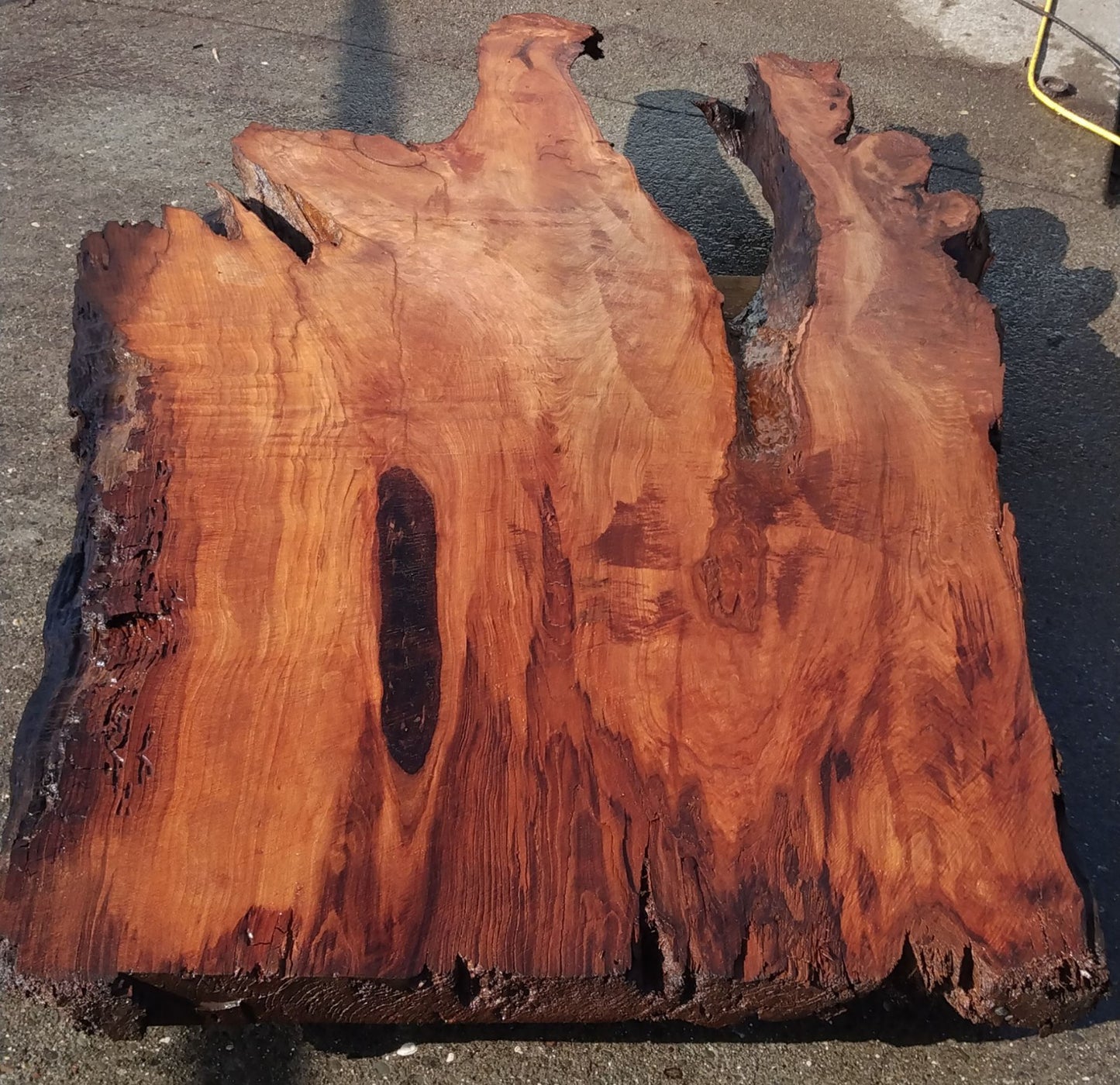 live edge slab | river tables | old growth redwood | craft woods | bsz1634