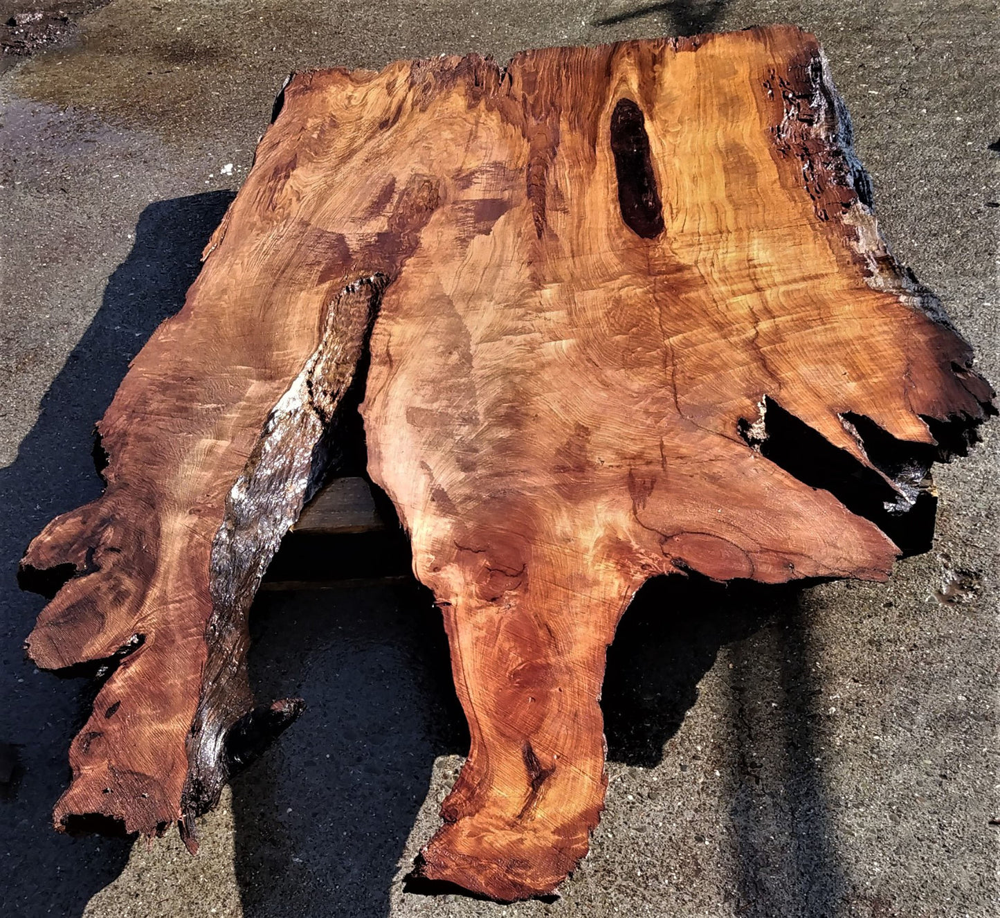 live edge slab | river tables | old growth redwood | craft woods | bsz1634
