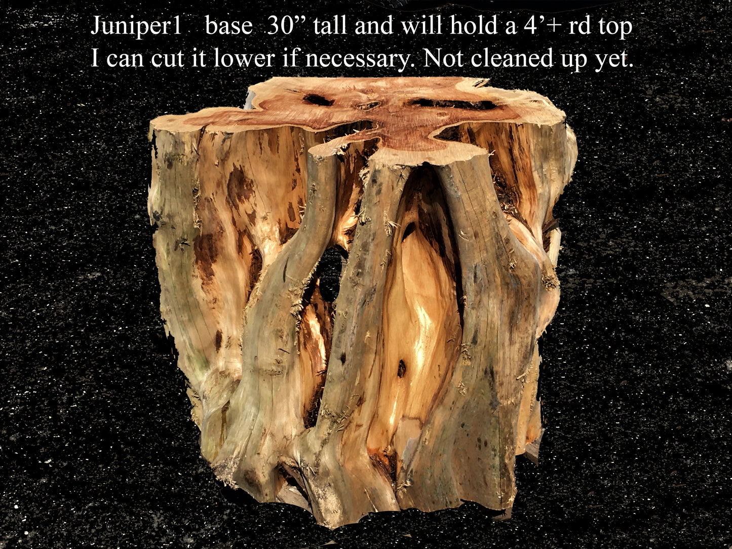 juniper base | live edge pedeastal | sculpture stand | DIY | Juniper1