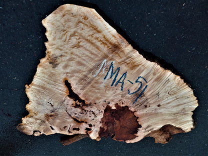 Maple burl slab | live edge slab | DIY craft woods | river table | ma-51