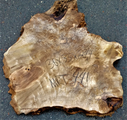 Live edge slab | Myrtle burl top | Bay Laural | DIY woods | mrt441