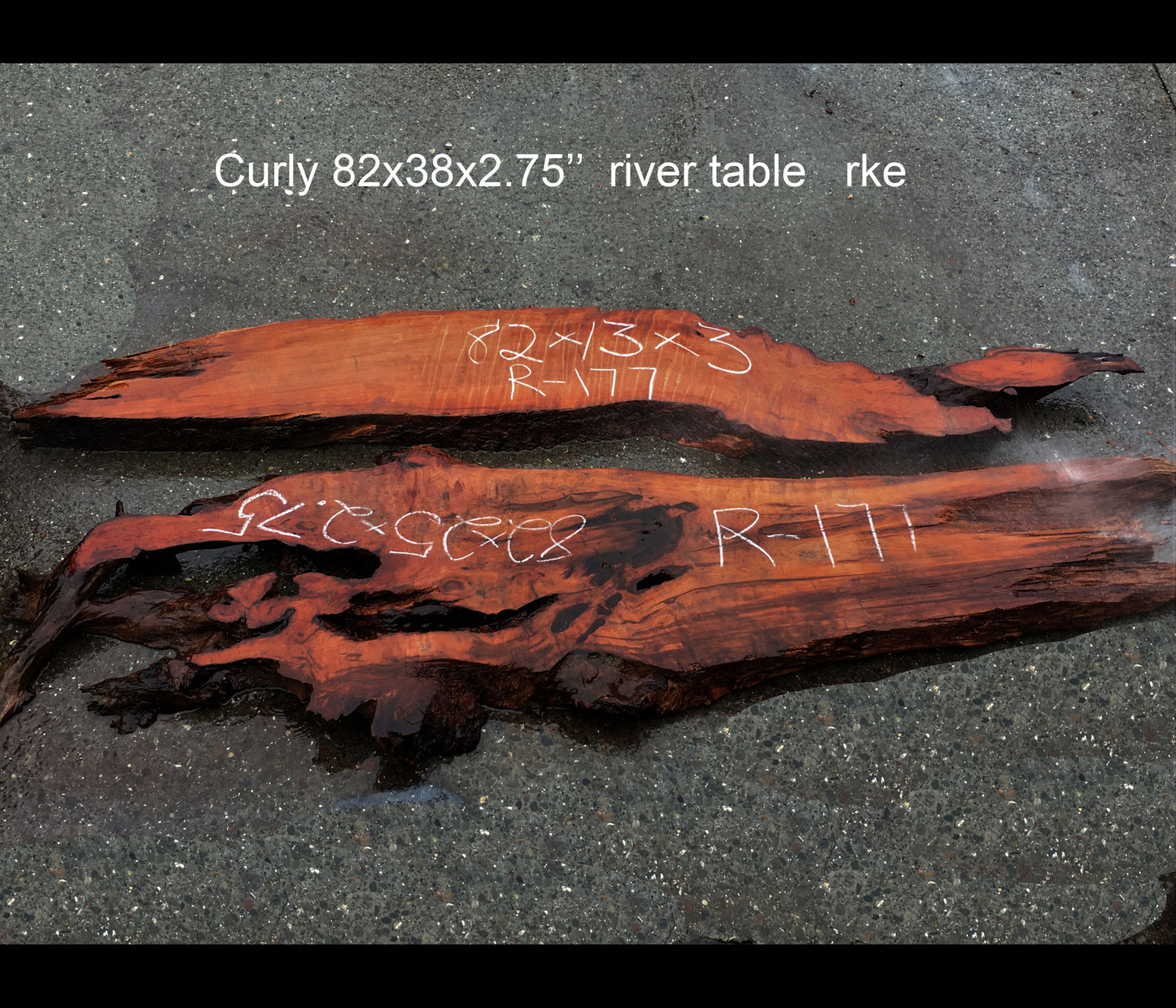 Epoxy river table | live edce slabs | redwood burl | DIY wood crafts | r-177