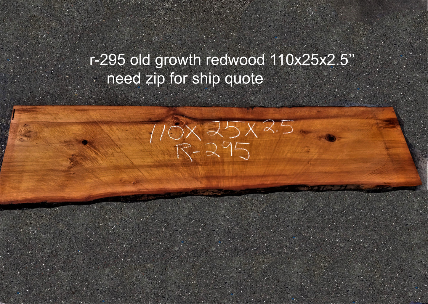 old growth redwood | live edge counter bar | DIY wood crafts | r-295