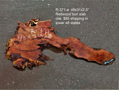 redwood burl slab | epoxy river table | Headboard | DIY wood crafts | r-371