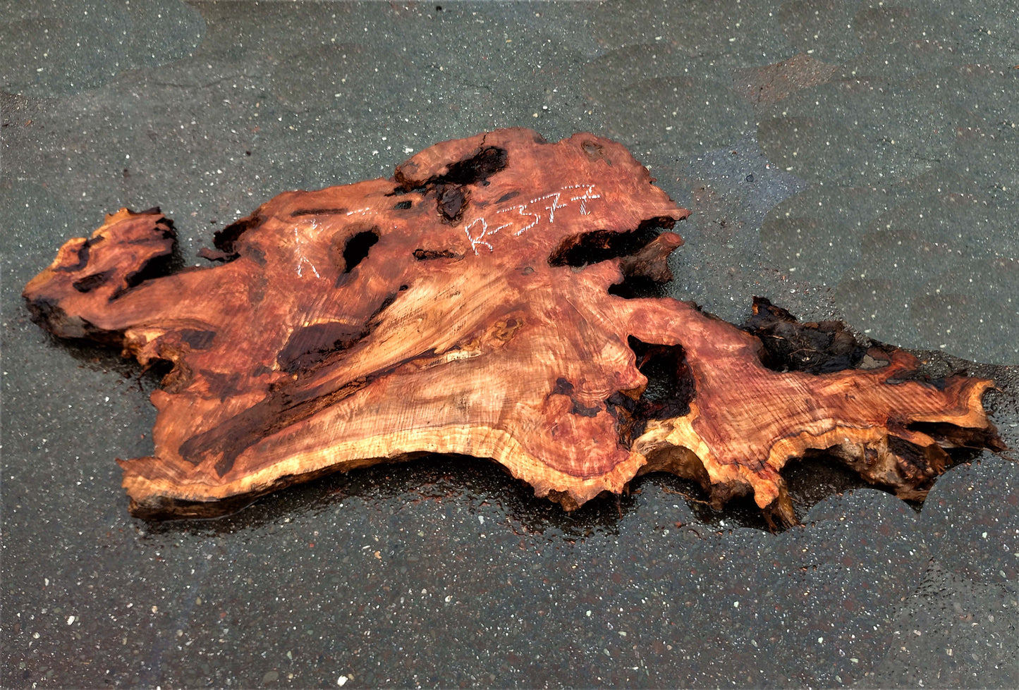 redwood burl slab | epoxy river table | Headboard | DIY wood crafts | r-377