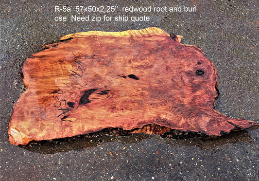 old growth redwood | live edge table | dining table | DIY crafts | R5a