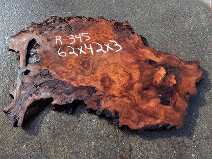 old growth redwood | live edge slab | epoxy resin table |