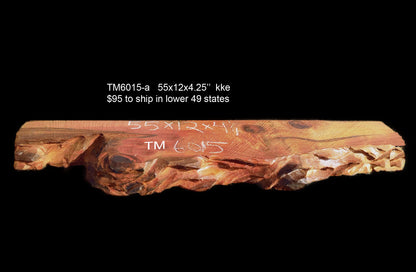 fireplace mantel shelf | redwood old growth | Hand carved | tm6015