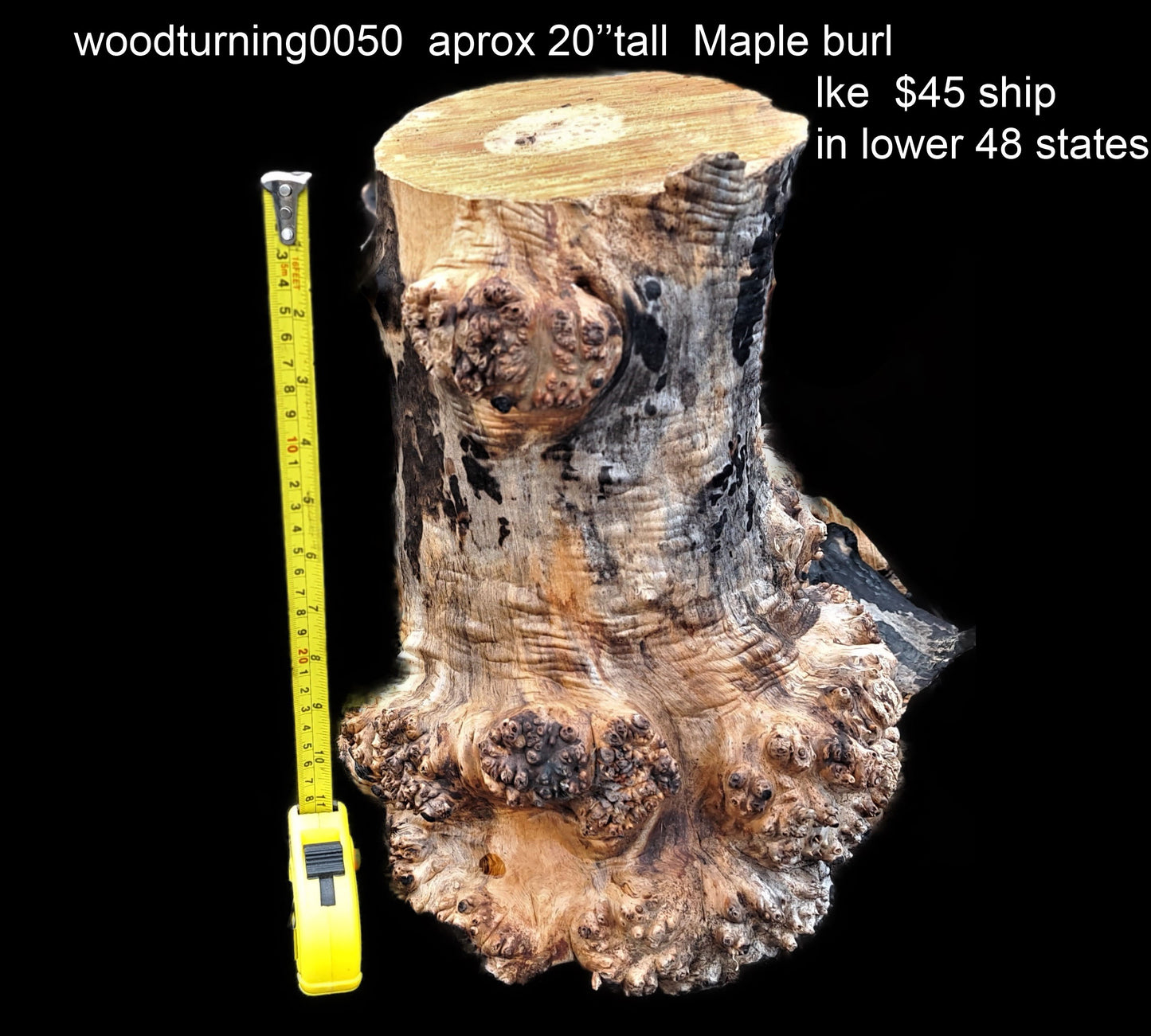 Maple burl | wood turning | burl log | DIY wood crafts | woodturning0060